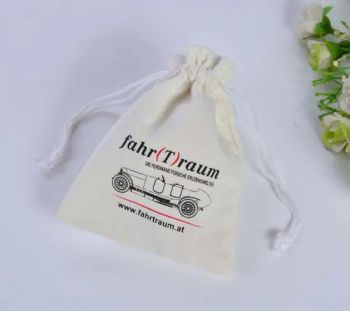 Customized Cotton Gift Bag Promotional Drawstring Bag Natural Cotton Bags Small Drawstring Gift Bag Muslin Charms Gifts Jewelry Packaging Bags - Wuhan Eco Faith Packing Co., Ltd. - China
