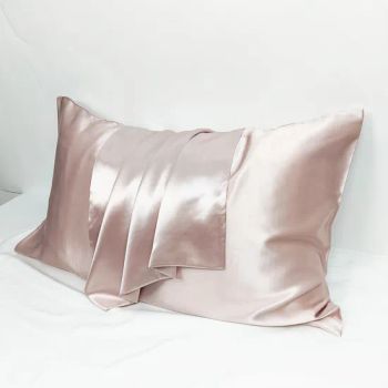 Custom 19mm Silk Satin Pillowcases for Sleep Body Part Head Technics Woven Trademark OEM&ODM Modal Custonation Material 100% - Hangzhou Zhigeng Silk Co., Ltd. - China