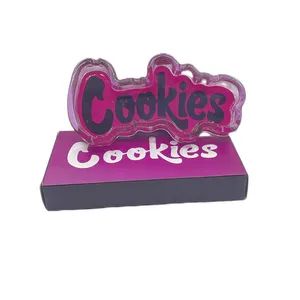 New Cookies LED Special-Shaped Luminous Light Innovative Gift Resin Smoking Ashtray - Yiwu Sake Trading Co., Ltd - China
