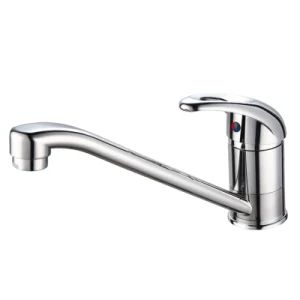 Single Handle Kitchen Faucet (JY-1134) SGS Chromed Trademark JY Style Modern Passed ISO9001 Function Normal Model NO. JY-1134 - Taizhou Luqiao Jingyue Plastics Factory - China