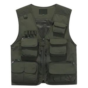 Fishing Multi-Pocket Outdoor Breathable Vest - Fuzhou Riversuny Waterproof Garments & Bag Mfg. Ltd. - China
