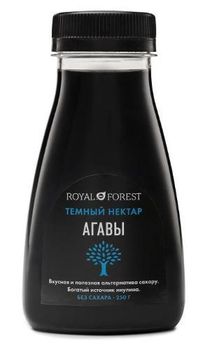 Agave Dark syrup - ROYAL FOREST - Russian Federation