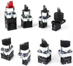 Xb2-Bd21 2position Maintained Rotary Select Selector Switch Origin China Model NO. LAY5 Color Black,Red Trademark - Changzhou Eagle International Trade Corp. - China