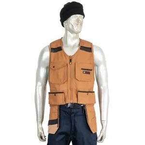 Outdoor Apparel Multi Functions Vest Multi Pockets D-Rings Apparel Hunter Fishing Vest - ZHENGZHOU CHENGXIAO TEXTILE AND GARMENT CO., LTD. - China