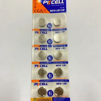 Pkcell AG10 389A Lr1130 Lr54 1.5V Alkaline Manganese Button Cell Watch Batteries - Shenzhen Pkcell Battery Co., Ltd - China