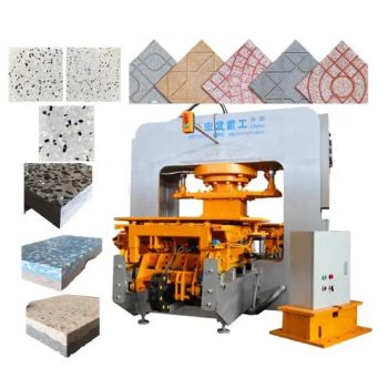 Hft300 Terrazzo Machine Terrazzo Tile Polishing Machine Cement Floor Concrete Tile Making Machine Terrazzo Tile Floor Press Tile Machinery - Guangxi Hongfa Heavy Machinery Co., Ltd. - China