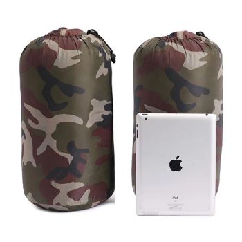 Camouflage Outdoor Sleeping Bag Waterproof Lightweight Camping Gear - Suzhou Power Flower Biotech Co., Ltd. - China