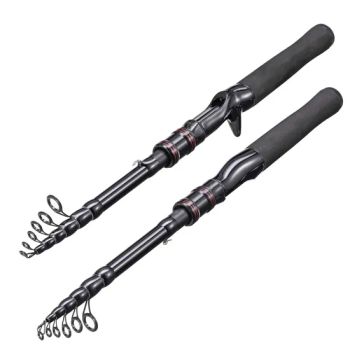 Carbon Telescopic Lure Pole Sea Rod Fishing Tackle Fishing Rod - Shandong Zhoutai Outdoor Products Co., Ltd. - China