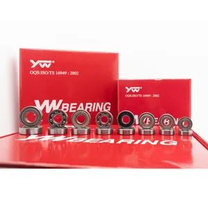 High Reliability Rubber Sealed Heavy Duty Metal Shielded Deep Groove Ball Bearing - Wuxi Yw Precision Bearing Factory - China