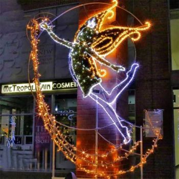 Festive Lights Multi Color 2D Hanging Flash Christmas Decoration Light - Zhongshan Vision Lighting Company - China