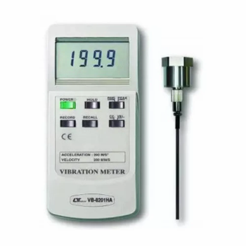 LCD Lutron VB-8201HA Vibration Meter, For Industrial, Batteries - Instruments India INC. - India