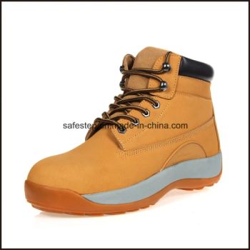 Nubulk Leather Rubber Outsole Mens Work Boot Brand OEM Size 36-47 Standard S1p Origin China Trademark OEM Gender Unisex MOQ 500 - Qingdao Safe Step Labor Protection Products Co., Ltd. - China