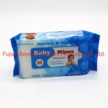 Professional Design 100% Bamboo Baby Wipe Biodegradable Eco-Friendly Baby Wet Tissue Sleepy Baby Wet Wipes - Fujian Beyond Sanitary Products Co., Ltd. - China