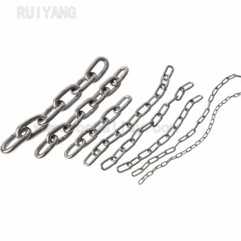 Stainless Steel Body Chain Stainless Steel Link Chain OEM Acceptable Origin Xinghua Model NO. 2-60mm Color Solid Color Trademark - SHAANXI RUIYANG IMPORT EXPORT CO., LTD. - China