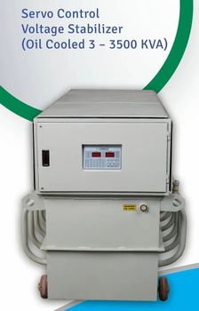 Three phase Servo Stabilizer In Goa, 50KVA Capacity 50KVA Type Automatic Material Copper Phase Three Phase Input Voltage - J C Engineers - India