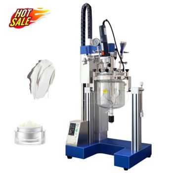 Laboratory Vacuum Homogenizing Mixing Machine Lab Vacuum Reactor for Cosmetic Product Making Glass Mixer Machines - Zhengzhou Keda Machinery and Instrument Equipment Co., Ltd. - China