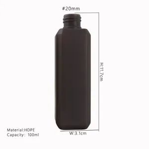 Cosmetic Plastic Skincare Bottles 100ml Airless Pump Bottles Tion Bottles - Shenzhen Zhenghao Plastic & Mold Co., Ltd. - China