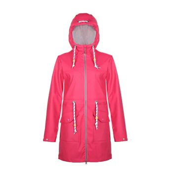 Rain Jacket Womens Waterproof Long Rain Coat Windproof Windbreaker Outdoor Rain Trench Coat - Hubei Yuyuan Garments Co., Ltd. - China