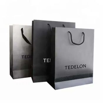 Packaging Handbags Shopping Printed Bags Ribbon Handles Paper Gift Bag - Jiangsu Fantasy Packaging New Material Co., Ltd. - China