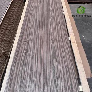 Good Price Black Walnut Engineered Wood Veneer Plywood Face Veneer - LINYI 33WOOD INDUSTRY CO., LTD - China