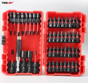 Tooljoy Factory Supply 45PCS Magnetic Impcat Screwdriver Bit Sets - Anhui Shengshi Hardware Tool Manufacturing Co., Ltd. - China