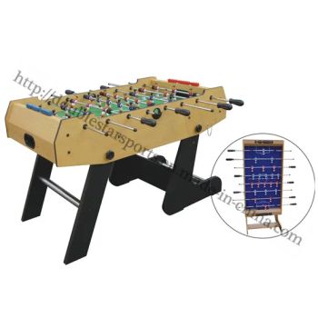 Foldable Football Soccer Table with L Shape Leg Model M Origin China Playboard 9mm HS Code 95064090 Bar Number Eight Color - Huizhou Double-Star Sports Goods Co., Ltd. - China