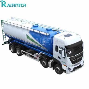 March Hot Sale Agricultural Poultry Farm Stock Silo Vehicle Bulk Feed Transport Semi-Trailer Pneumatic Conveying - Raisetech Co., Ltd. - China