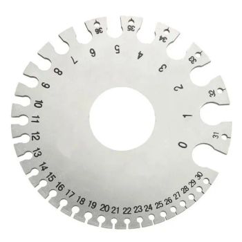 Weld Inspection Gage Thickness Measuring Gauge Origin China Precision 1mm Type Wire Gauge HS Code 90178000 Model Number Wg01 - Orientools Industrial Co., Ltd. - China