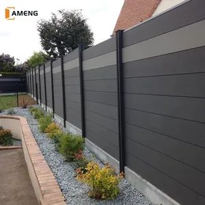 Privacy WPC Garden Fence Metal Aluminum Security Fences Easy Installation Decorative Guangdong Fence Panels - Shandong Ameng International Trade Co., Ltd - China