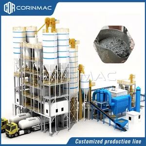 Factory Cement Sand Powder Tile Grout Making Machine Wall Putty Mixing Bit - Zhengzhou Corin Machinery Co., Ltd. - China