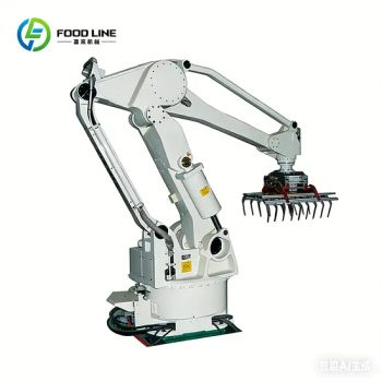 Automatic Carton Palletizing Machine with Anti-Scratch Grippers for Metal Component Boxes - Henan Mingqing Food Machinery Co., Ltd. - China