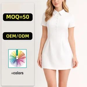 Elegant White Mini Dress for Women with Casual Dresses - Qingdao Yuyi International Trade Co., Ltd. - China