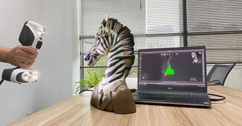 iReal M3 Color 3D Scanner Is It Portable Portable Scanning Mode Infrared Laser And Structured-light Application Range Scanning Humans Or Objects, Inside Or - Advance Metrology - India