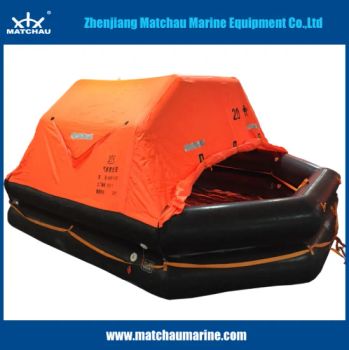 Life Rescue Inflatable Raft for Ocean Survival Type Life Boat Trademark Matchau Material Aluminum Specification PVC HS Code - Zhenjiang Matchau Marine Equipment Co., Ltd. - China