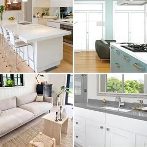 China OEM Factory Gray Black Beige Onyx Artificial Quartz Stone Vanity Top for Office - Shenzhen Eshine Technology Co., Ltd - China