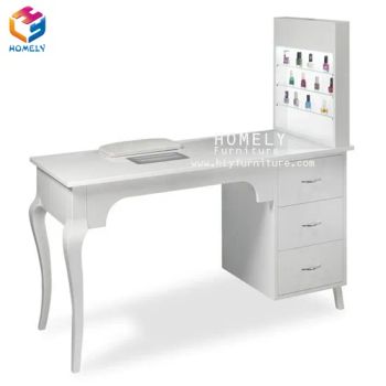 Modern Nail Salon Furniture Manicure Station Used Nail Salon Tables - Nanhai Homely Furniture Factory - China