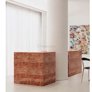 Best Price Iranian Red Travertine Red Travertine Stone Tiles Red Travertine Wash Basin for Indoor Renovation - Newstar (Quanzhou) Industrial Co., Ltd. - China