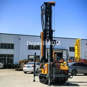Rock Mine 300m Deep Water Well Drilling Rig Equipment Mountain Construction Works Pneumatic Drilling Rig - Shandong Better Drilling Machinery Co., Ltd. - China
