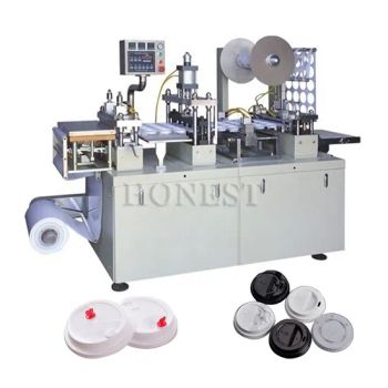Factory Supply Machine for Thermoforming Cup Lid / Paper Cup Lid Making Machine - Zhengzhou Honest Machinery Co., Ltd. - China