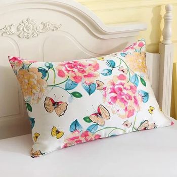 Custom Silk Pillowcases with Various Floral of Pattern Technics Woven Body Part Head Trademark OEM&ODM Pattern Plain - Hangzhou Zhigeng Silk Co., Ltd. - China