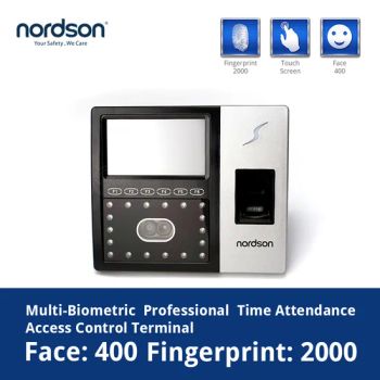 Camera Recognition Biometric Fingerprint Face Time Attendance with Access Control (IFACE702) - Shenzhen Nordson Electronic Co., Ltd. - China
