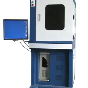 Ra Multi-Material Fiber Laser Marker - 30W Mopa Green Laser for Ceramic/PCB/Crystal with ± 5μ M Engraving Accuracy - Dongguan Rongan Electromechanical Equipment Co., Ltd. - China