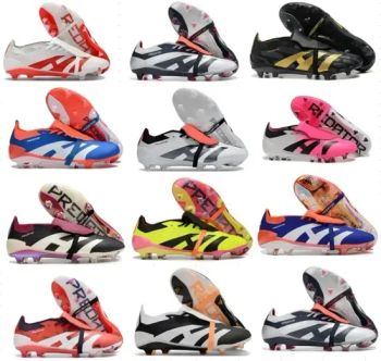 Top Football Boots Shoes Pre Ator Cleats Soccer Boots Socks Gift Bag Accuracy+ Elite Tongue Boots Metal Spikes Mens Laceless Soft - Guangzhou Penglanfei Trading Co., Ltd. - China