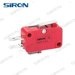 Siron K090-9-a Waterproof Small Push Button Switch Electrical Microswitch Miniature Micro Switches with Lever - Shenzhen SiRON Electrical Co.,Ltd - China