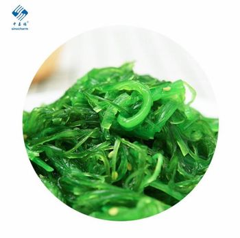 Frozen Wakame Seasoned Seaweed Style FROZEN Variety Laver Color Dark Green Model Number wakame Shelf Life 24 months Packaging Vacuum - Xiamen Sinocharm Co., Ltd. - China