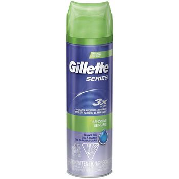 Gillette Men Shaving Foam Sensitive Skin Original Scent Clean Shave 200ml Pack of 2 Soft Face Body Aloe Vera Mousse Compatible with Gillette Razor with Welari Thank You Card | (2pack) (400ml) - Smart Agri GmbH - Germany