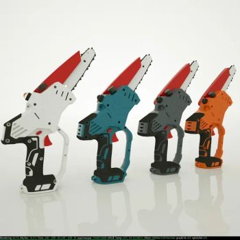 21V Electric Lithium Chainsaw Brush Motor One-Hand Wood Cutter Power Saws - Wuhan Zhongwei Liancheng International Trade Co., Ltd. - China
