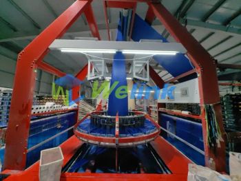 100% Blue Polypropylene PP Woven Fabric Rolls Materials for FIBC Big Bag / PP Woven Bag - Shandong Welink Packaging Co., Ltd. - China