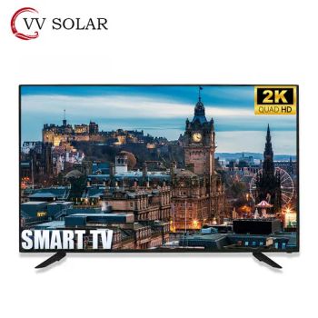 65 Factory Metal Cabinet Android 11 Smart UHD 4K LCD Plasma LED Flat Screen TV - Guangzhou V V SOLAR CO. LTD. - China