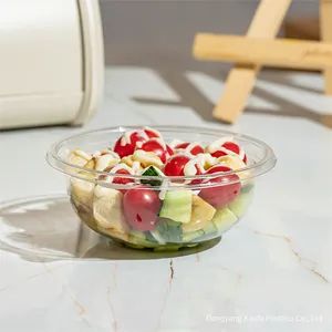 16oz 550ml Plastic Take Away Disposable Food Containers Transparent Plastic Salad Bowl - Dongyang Kaida Plastics Co., Ltd - China